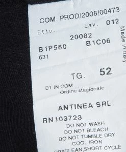 Emporio Armani Men's Black Trousers XL For Men -Emporio Armani sale luxury men emporio armani used clothes p52864 010