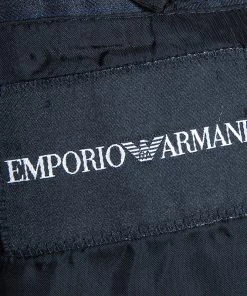 Emporio Armani Men's Wool Blazer M For Men -Emporio Armani sale luxury men emporio armani used clothes p53116 009