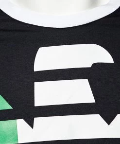 Emporio Armani Navy Blue Cotton Knit Logo Printed T-Shirt XS For Men -Emporio Armani sale luxury men emporio armani used clothes p531819 004