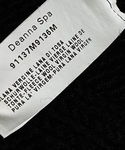 Emporio Armani Monochrome Cable Knit Turtleneck Sweater XXXL For Men -Emporio Armani sale luxury men emporio armani used clothes p541448 006