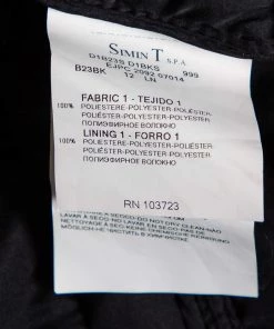 Emporio Armani Black Synthetic Zip Front Jacket L For Men 15 Emporio Armani Black Synthetic Zip Front Jacket L For Men -Emporio Armani sale luxury men emporio armani used clothes p581748 002