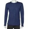 Emporio Armani Blue Patterned Knit Crewneck Sweater L For Men -Emporio Armani sale luxury men emporio armani used clothes p596703 001