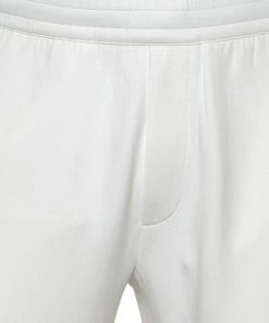 Emporio Armani White Cotton Knit Logo Band Detail Joggers S For Men -Emporio Armani sale luxury men emporio armani used clothes p597959 001