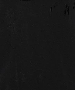 Emporio Armani Black Logo Embroidered Cotton Pique Polo T-Shirt XS For Men -Emporio Armani sale luxury men emporio armani used clothes p613378 006