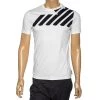 Emporio Armani White Cotton Printed Crew Neck T-Shirt S For Men -Emporio Armani sale luxury men emporio armani used clothes p620373 007
