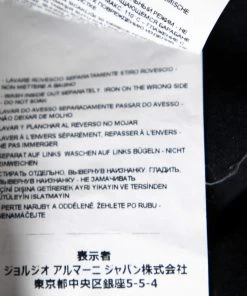 Emporio Armani Navy Blue Cotton Logo Printed Short Sleeve T-Shirt L For Men -Emporio Armani sale luxury men emporio armani used clothes p629668 005