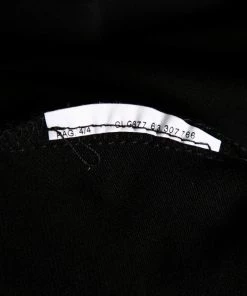 Emporio Armani Black Cotton All Over Logo Detailed Polo T-Shirt M For Men -Emporio Armani sale luxury men emporio armani used clothes p632075 003