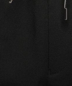 Emporio Armani Black Textured Knit Jogger Pants XXL For Men 9 Emporio Armani Black Textured Knit Jogger Pants XXL For Men -Emporio Armani sale luxury men emporio armani used clothes p633705 002