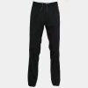 Emporio Armani Black Textured Knit Jogger Pants XXL For Men -Emporio Armani sale luxury men emporio armani used clothes p633705 006