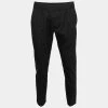 Emporio Armani Black Wool Drawstring Pants L For Men -Emporio Armani sale luxury men emporio armani used clothes p674752 001