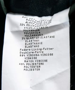 Emporio Armani Navy Blue Cotton David Line Single Button Blazer L For Men -Emporio Armani sale luxury men emporio armani used clothes p690166 004