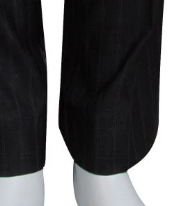 Emporio Armani Charcoal Grey Striped Wool Suit L For Men -Emporio Armani sale luxury men emporio armani used clothes p74943 007