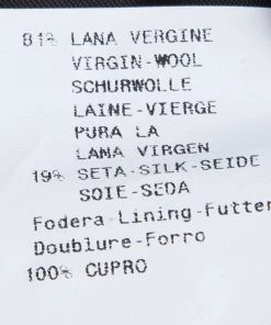 Emporio Armani Charcoal Grey Striped Wool Suit L For Men -Emporio Armani sale luxury men emporio armani used clothes p74943 009