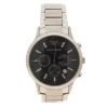 Emporio Armani Blue Stainless Steel Chronograph Men's Wristwatch 43 Mm For Men