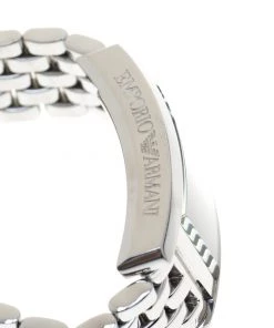 Emporio Armani Black Stainless Steel AR0015 Men's Wristwatch 25 Mm For Men -Emporio Armani sale luxury men emporio armani used watches p184543 004