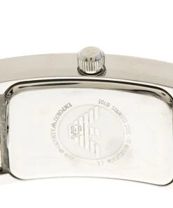 Emporio Armani Black Stainless Steel AR0015 Men's Wristwatch 25 Mm For Men -Emporio Armani sale luxury men emporio armani used watches p184543 006