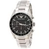 Emporio Armani Black Stainless Steel AR5980 Men's Wristwatch 43 Mm For Men -Emporio Armani sale luxury men emporio armani used watches p197366 007