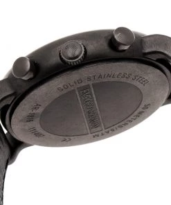 Emporio Armani Grey Camouflage Gunmetal Plated Stainless Steel Classic AR1816 Men's Wristwatch 46 Mm For Men -Emporio Armani sale luxury men emporio armani used watches p198082 005