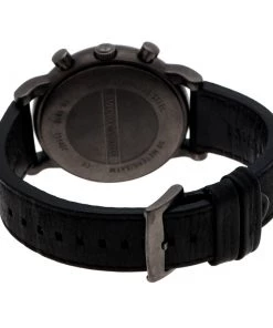 Emporio Armani Grey Camouflage Gunmetal Plated Stainless Steel Classic AR1816 Men's Wristwatch 46 Mm For Men -Emporio Armani sale luxury men emporio armani used watches p198082 007