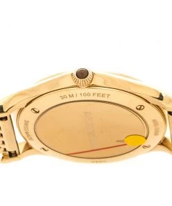 Emporio Armani Bronze Gold Stainless Steel Classic AR2008 Men's Wristwatch 36 Mm For Men -Emporio Armani sale luxury men emporio armani used watches p217430 001