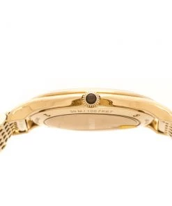 Emporio Armani Bronze Gold Stainless Steel Classic AR2008 Men's Wristwatch 36 Mm For Men -Emporio Armani sale luxury men emporio armani used watches p217430 007