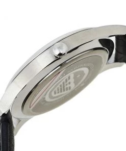 Emporio Armani Black Stainless Steel Leather Classic AR1865 Men's Wristwatch 41 Mm For Men -Emporio Armani sale luxury men emporio armani used watches p404968 005