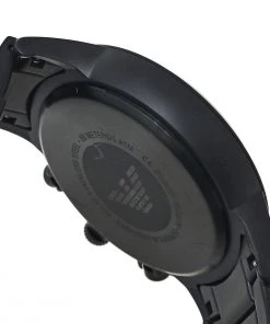 Emporio Armani Black PVD Stainless Steel Chronograph AR11275 Men's Wristwatch 43 Mm For Men -Emporio Armani sale luxury men emporio armani used watches p446915 008