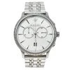 Emporio Armani Silver Stainless Steel Classic AR1796 Men's Wristwatch 43 Mm For Men