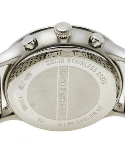 Emporio Armani Silver Stainless Steel Classic AR1796 Men's Wristwatch 43 Mm For Men -Emporio Armani sale luxury men emporio armani used watches p465063 005