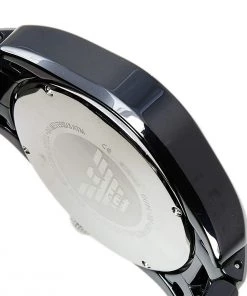 Emporio Armani Black Ceramic And Stainless Steel Ceramica AR1410 Men's Wristwatch 42 Mm For Men -Emporio Armani sale luxury men emporio armani used watches p468353 001