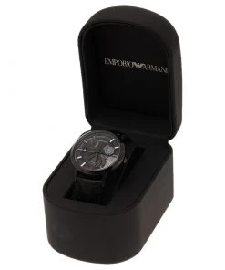 Emporio Armani Grey Stainless Steel AR4660 Men's Wristwatch 40MM For Men -Emporio Armani sale luxury men emporio armani used watches p48580 005