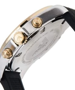 Emporio Armani Black Stainless Steel AR80003 Men's Wristwatch 44 Mm For Men -Emporio Armani sale luxury men emporio armani used watches p496888 002