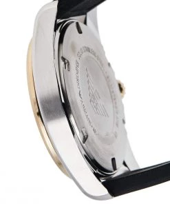 Emporio Armani Black Stainless Steel AR80003 Men's Wristwatch 44 Mm For Men -Emporio Armani sale luxury men emporio armani used watches p496888 003