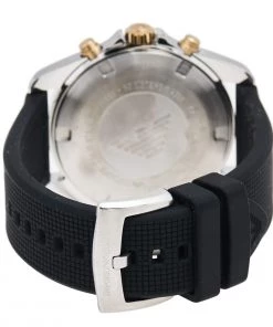 Emporio Armani Black Stainless Steel AR80003 Men's Wristwatch 44 Mm For Men -Emporio Armani sale luxury men emporio armani used watches p496888 009