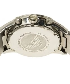 Emporio Armani Blue Stainless Steel AR5860 Men's Wristwatch 43MM For Men -Emporio Armani sale luxury men emporio armani used watches p52023 004