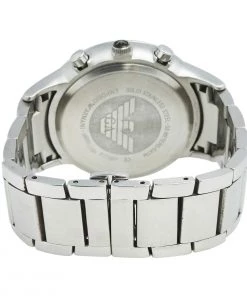 Emporio Armani Black Stainless Steel AR-2434 Men's Wristwatch 41 Mm For Men -Emporio Armani sale luxury men emporio armani used watches p556154 001