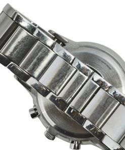 Emporio Armani Black Stainless Steel AR-2434 Men's Wristwatch 41 Mm For Men -Emporio Armani sale luxury men emporio armani used watches p556154 009