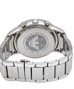 Emporio Armani Blue Stainless Steel AR2448 Men's Wristwatch 43 Mm For Men -Emporio Armani sale luxury men emporio armani used watches p595420 002