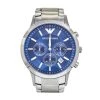 Emporio Armani Blue Stainless Steel AR2448 Men's Wristwatch 43 Mm For Men