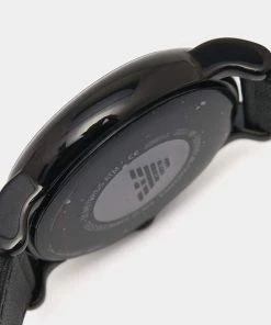 Emporio Armani Black PVD Coated Stainless Steel Leather Classic AR1732 Men's Wristwatch 41 Mm For Men 16 Emporio Armani Black PVD Coated Stainless Steel Leather Classic AR1732 Men's Wristwatch 41 Mm For Men -Emporio Armani sale luxury men emporio armani used watches p653412 009