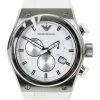 Emporio Armani White Stainless Steel AR6103 Men's Wristwatch 44MM For Uncategorized