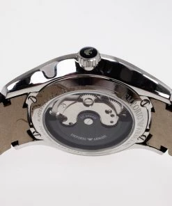 Emporio Armani Meccanico AR4637 SS Leather Mens Wristwatch 44 MM For Men -Emporio Armani sale luxury uncategorized emporio armani used watches p24693 004