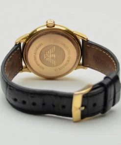 Emporio Armani Rose Gold Plated Pilot Mens Wristwatch 48 MM For Uncategorized -Emporio Armani sale luxury uncategorized emporio armani used watches p33158 003