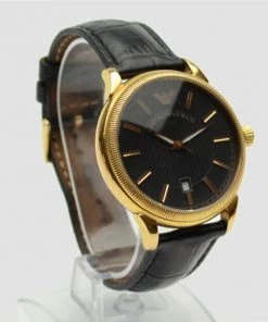 Emporio Armani Rose Gold Plated Pilot Mens Wristwatch 48 MM For Uncategorized -Emporio Armani sale luxury uncategorized emporio armani used watches p33158 004