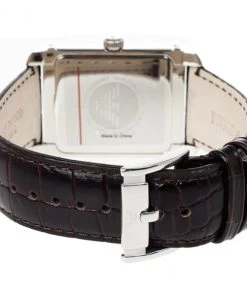 Emporio Armani Bronze Stainless Steel AR0489 Unisex Wristwatch 33MM For Women -Emporio Armani sale luxury unisex emporio armani new watches p8421 005