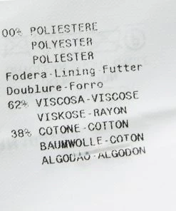 Emporio Armani Beige Pleated Textured Satin Bow Detail Cropped Zip Front Jacket L For Women -Emporio Armani sale luxury women emporio armani new clothes p116455 006