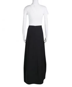 Emporio Armani Black Gonna Maxi Skirt L For Women -Emporio Armani sale luxury women emporio armani new clothes p133830 0003