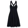 Emporio Armani Black Embellished Tulle Dress S For Women -Emporio Armani sale luxury women emporio armani new clothes p51966 001