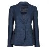 Emporio Armani Blue Houndstooth Blazer M For Women -Emporio Armani sale luxury women emporio armani new clothes p61091 001