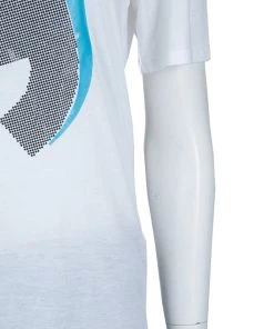 Emporio Armani White Studded Logo T-Shirt L For Women 24 Emporio Armani White Studded Logo T-Shirt L For Women -Emporio Armani sale luxury women emporio armani new clothes p61118 007